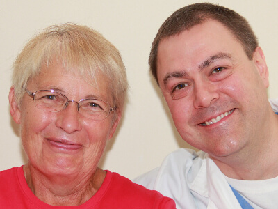 JoAnn with doctor