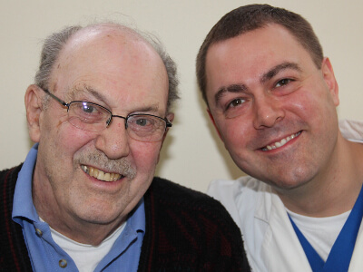 Ken with doctor