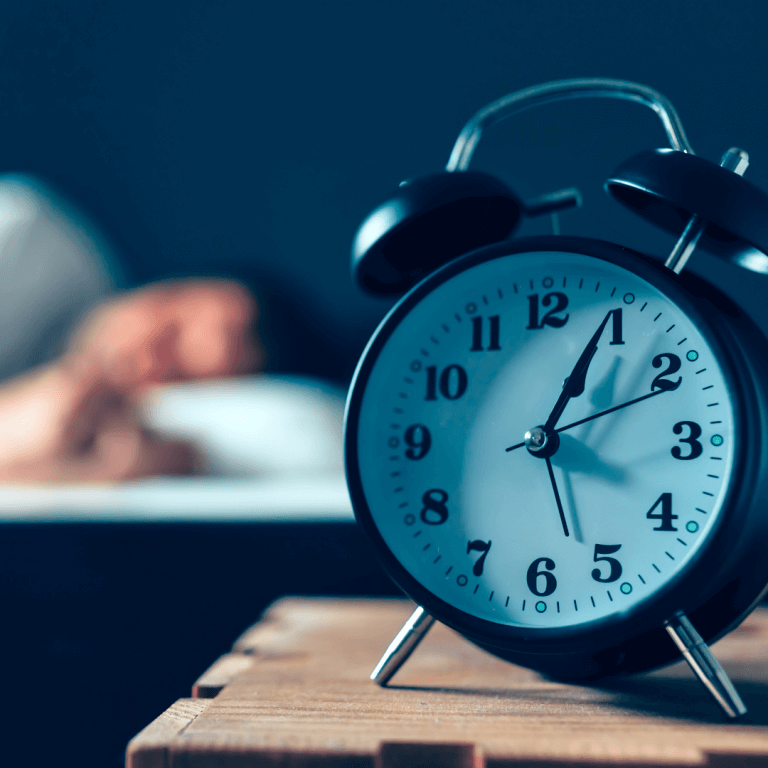 sleep schedule on track 