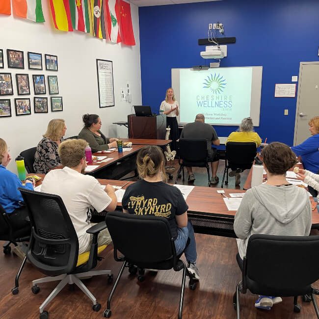 Presenting to group