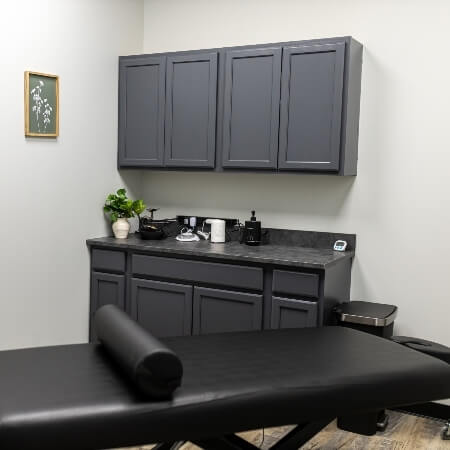 our adjusting area