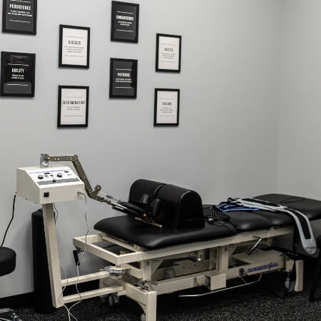 spinal decompression table