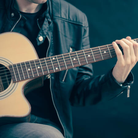 Man playing guitar