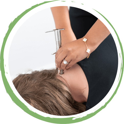 Torque Release Technique used to treat patient