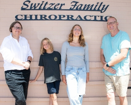Switzer Family Chiropractic family photo