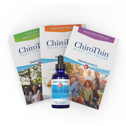 ChiroThin books and bottle