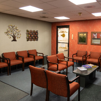 New Patients waiting area