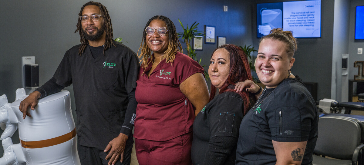 Elite Chiropractic & Therapy Richmond location team photo