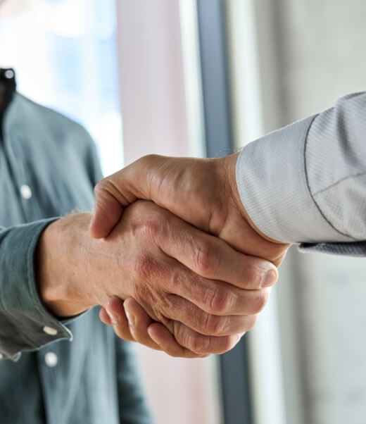 shaking hands