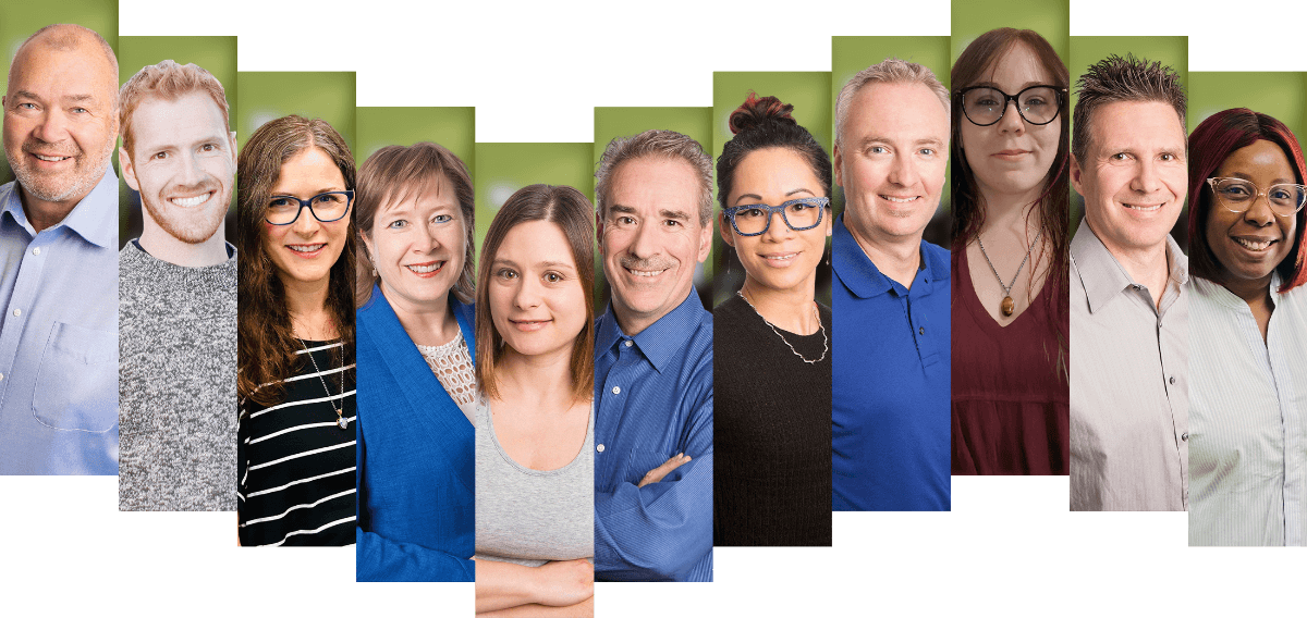 headshots of team members