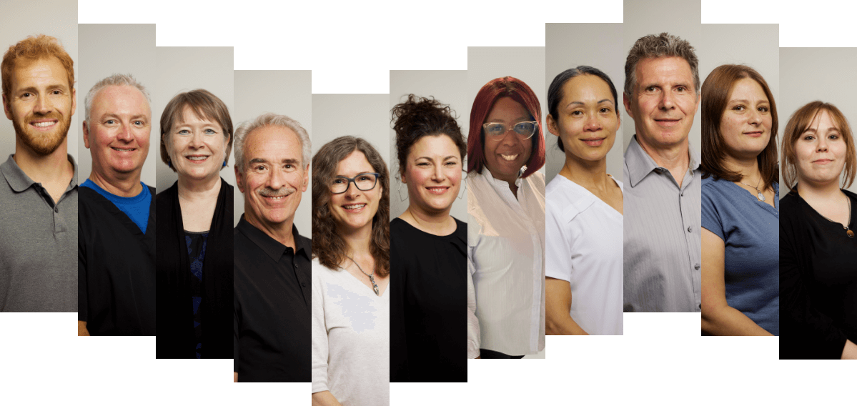 headshots of team members