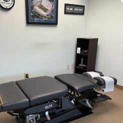 Chapel Hill Family Chiropractic patient treatment room