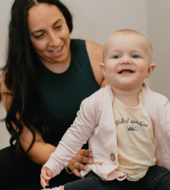 Dr. Jess with toddler