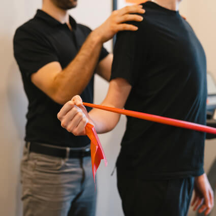 Using exercise bands