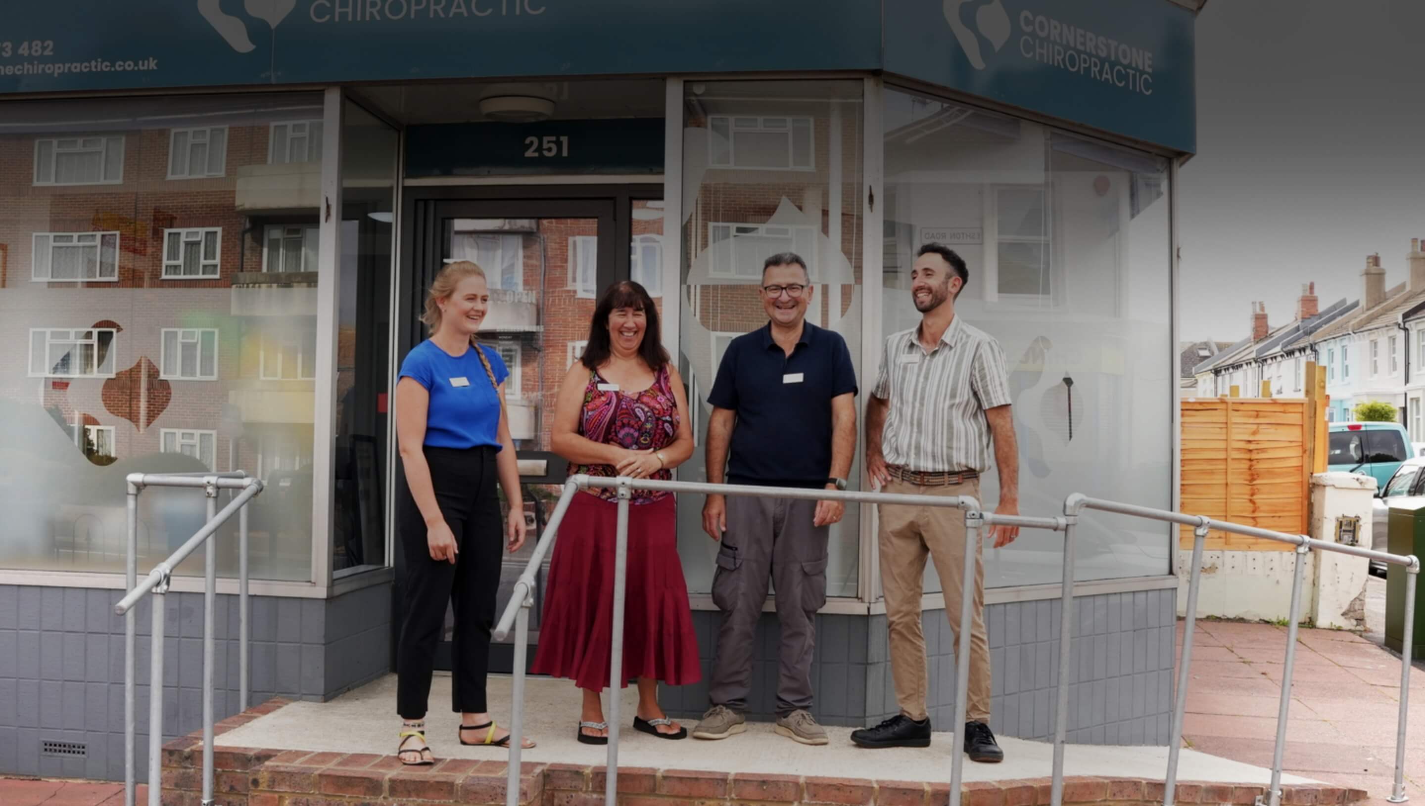 Cornerstone Chiropractic office entrance