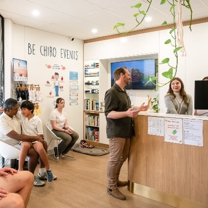 patients in our waiting area