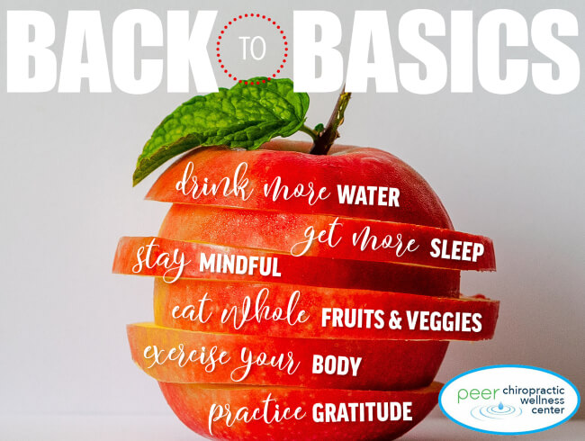 Back to basics nutrition banner