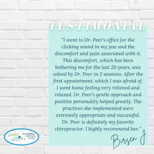 Patient testimonial