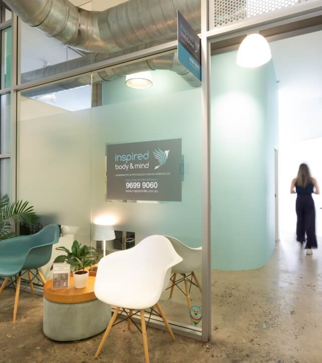 Our Alexandria Office waiting area
