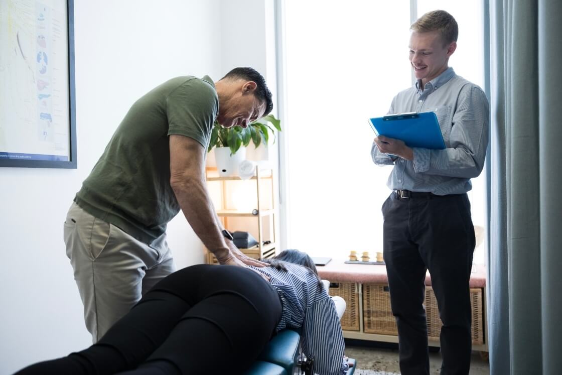 Inspire Chiro - Staff portraits and working shots