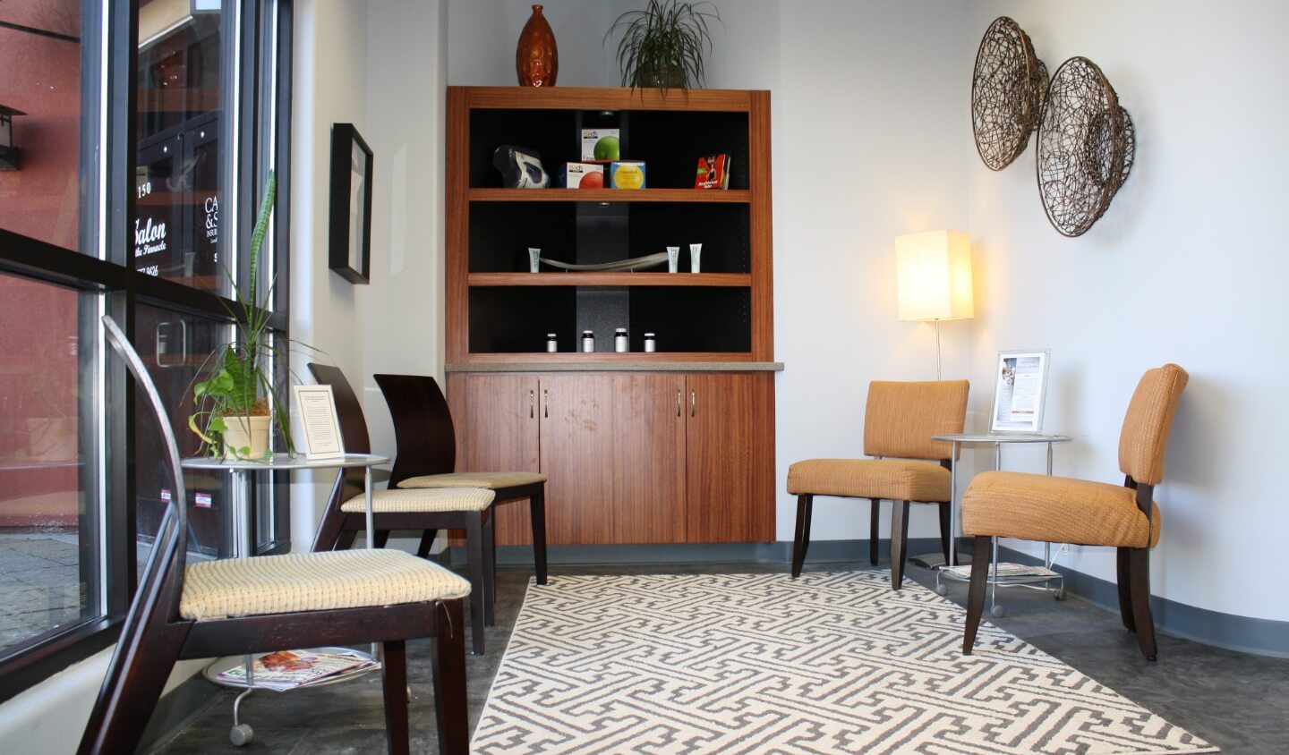 our office waiting area