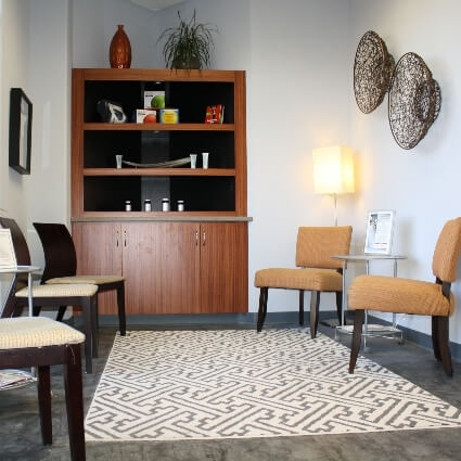 About Us our waiting area