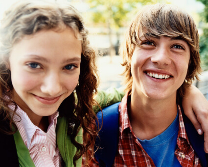 Young teens