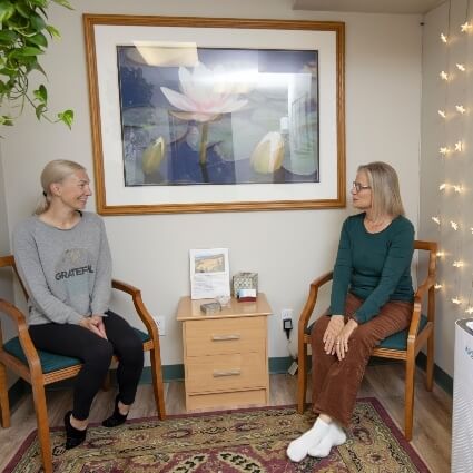 patients in our waiting area