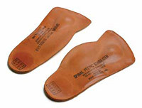 Custom orthotic inserts.