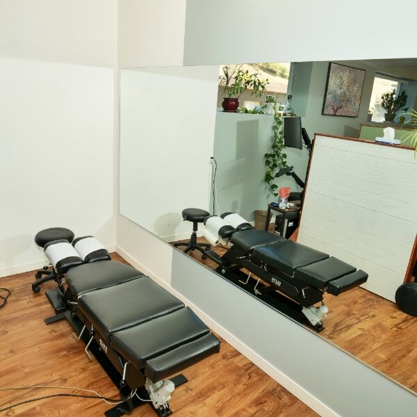 two adjusting tables