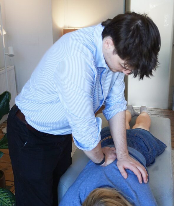 doctor talking to patient