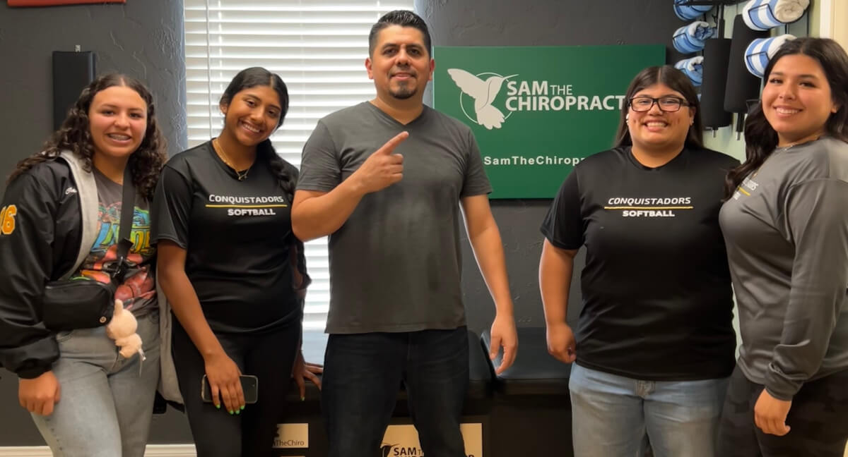 Dr. Sam and female patients