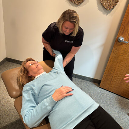 arm stretch overhead