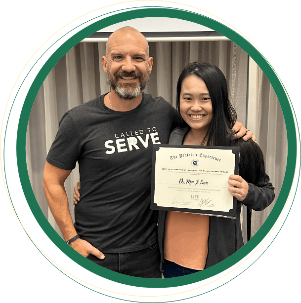 Subang Jaya chiropractor Minji Lam holding certifiicate