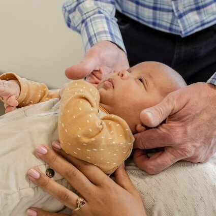 baby neck adjustment