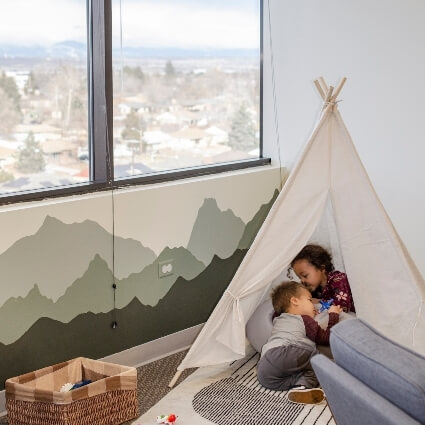 kids in our waiting area