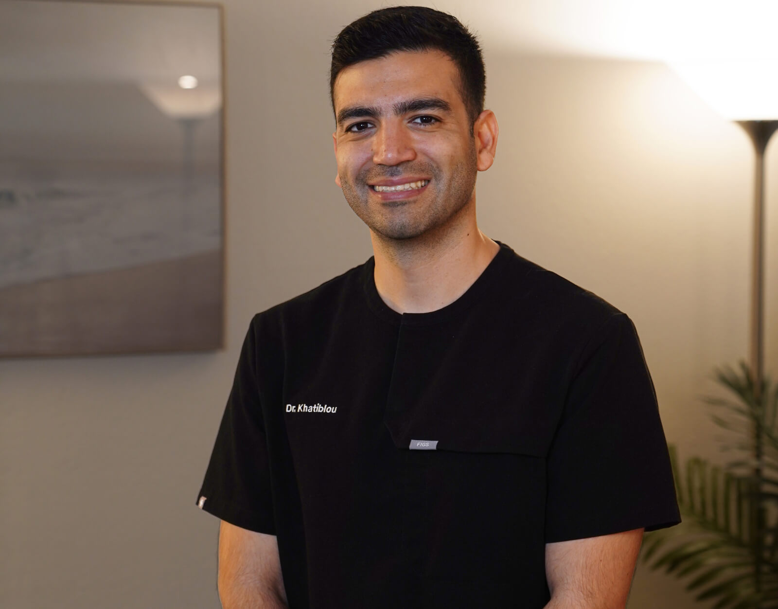 Dr. Khodayar smiling