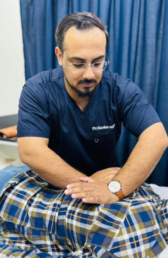 Cork chiropractor using Chiropractic Care to treat a patient