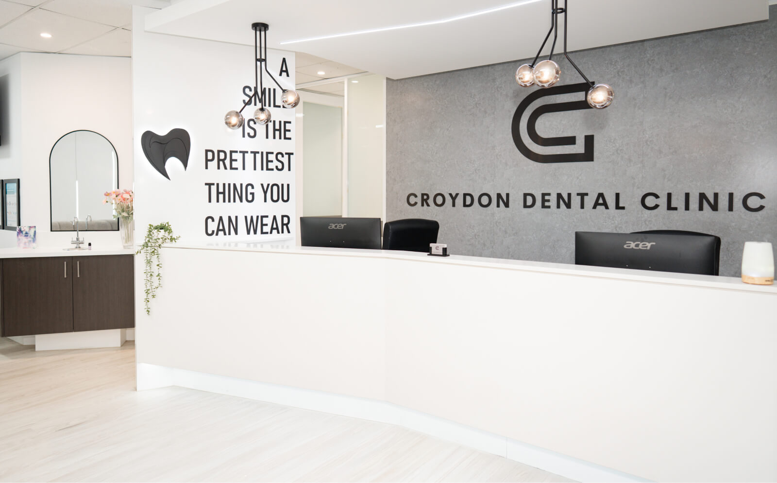 Croydon Dental Clinic reception area