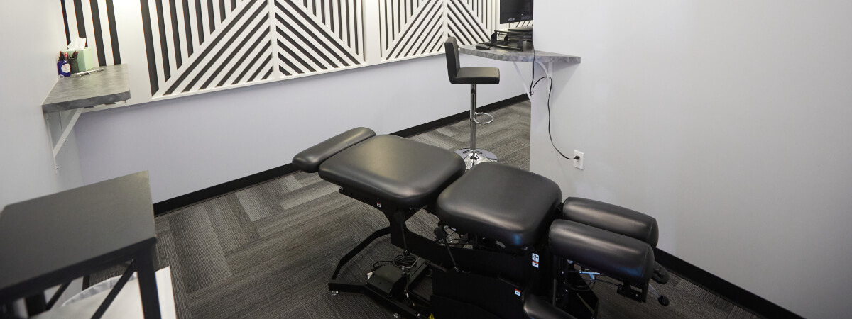 OpenDoor Chiropractic chiropractic treatment room