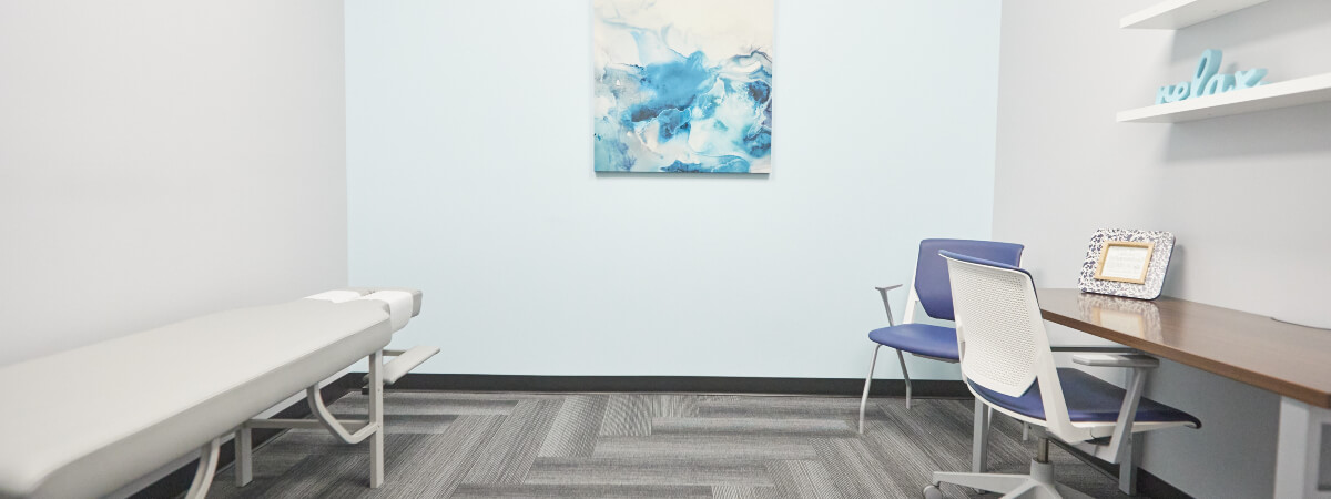 OpenDoor Chiropractic patient treatment room