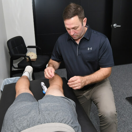 Gilbert patient treated with Dry needling