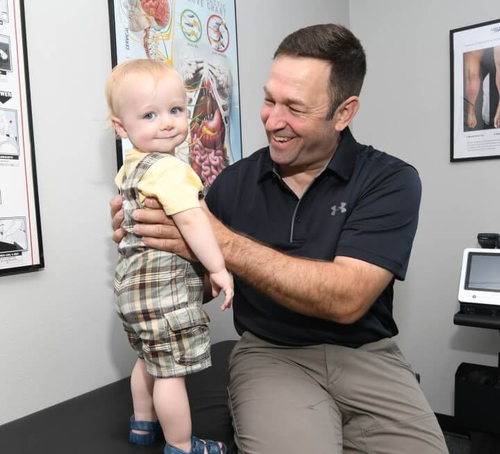 doctor with baby