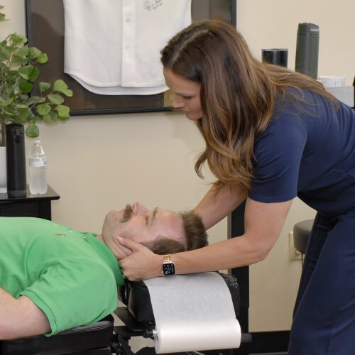 Chesterfield patient treated with Chiropractic Care