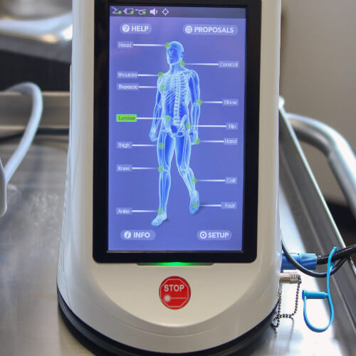 Chiropractic diagnostic device