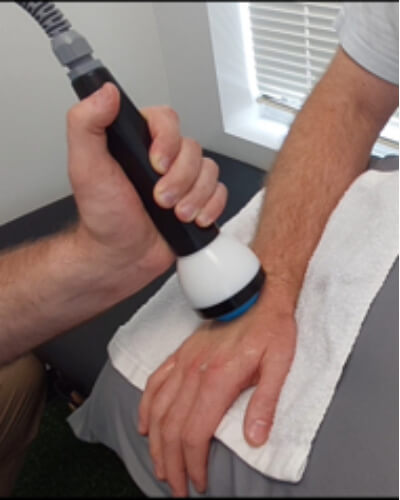 Stemwave therapy on hand