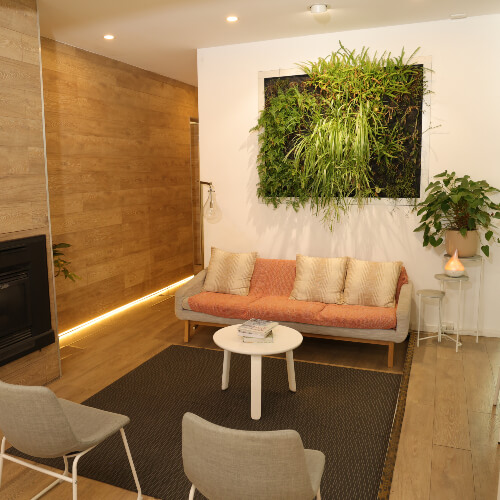 Patient waiting room
