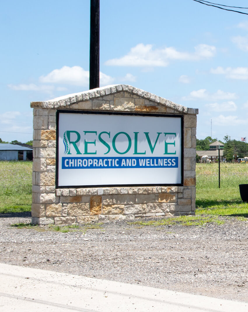 our exterior sign