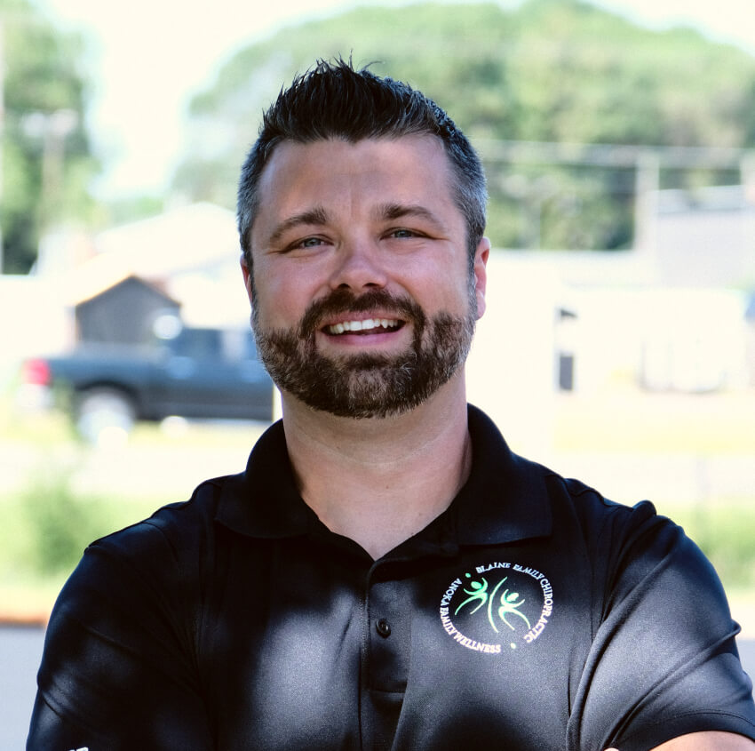 Blaine chiropractor Dr Aaron
