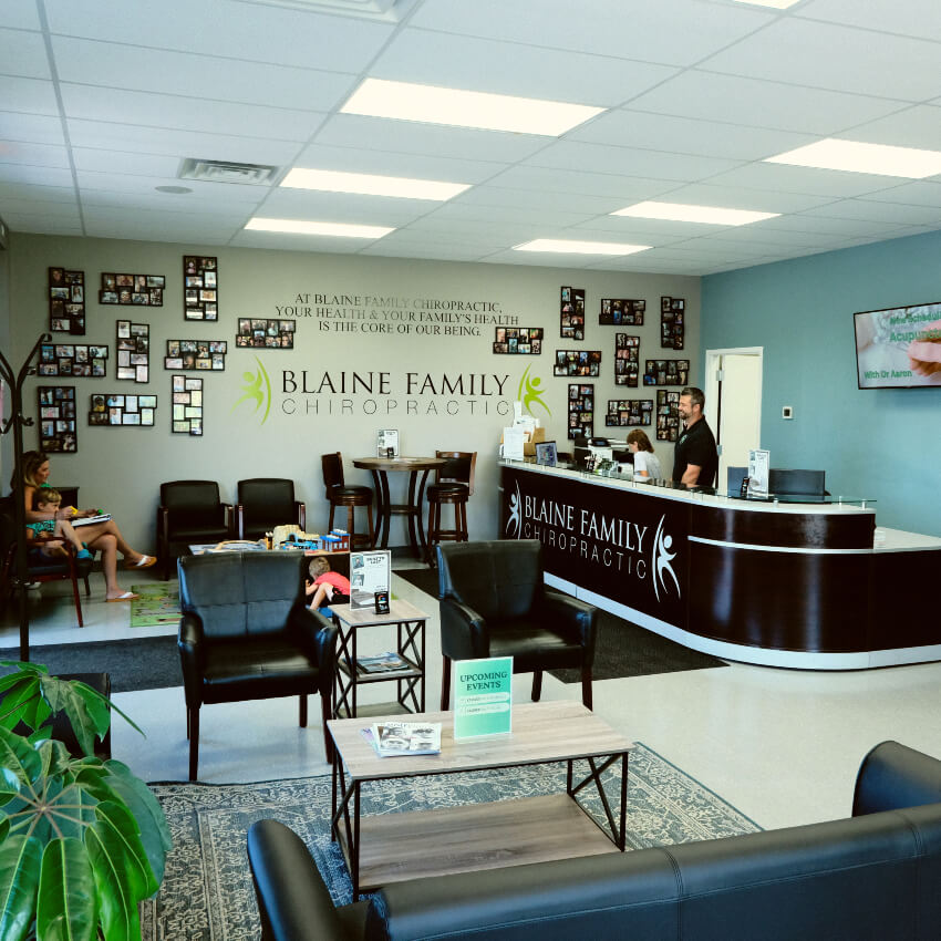 our front desk area